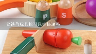 食铁兽玩具枪可以寄快递吗