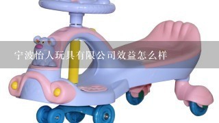 宁波怡人玩具有限公司效益怎么样