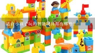 适合小孩子玩的智能玩具都有哪些？