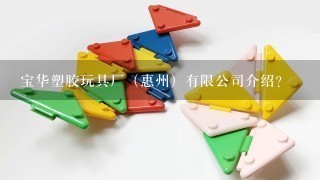 宝华塑胶玩具厂（惠州）有限公司介绍？