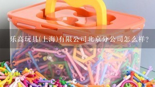 乐高玩具(上海)有限公司北京分公司怎么样？