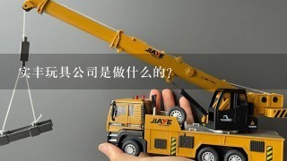 实丰玩具公司是做什么的？