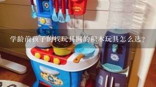 学龄前孩子的找玩具网的积木玩具怎么选？