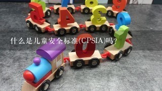 什么是儿童安全标准(CPSIA)吗？
